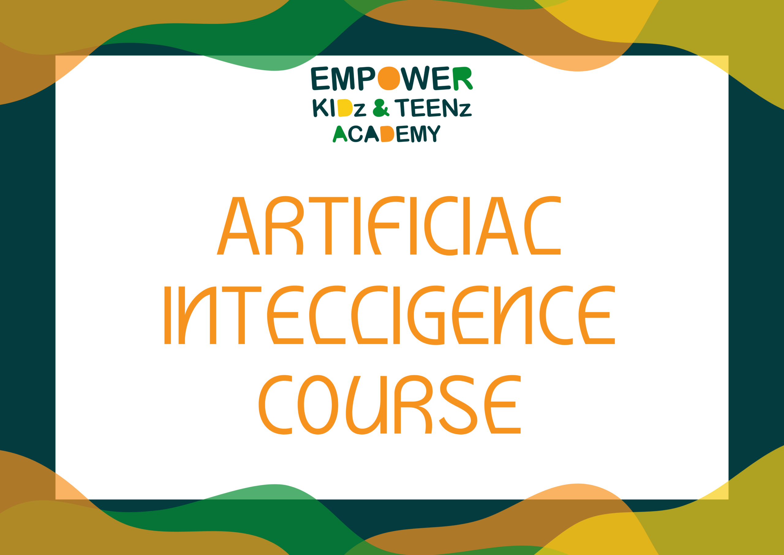 ARTIFICIAL INTELLIGENCE COURSE
